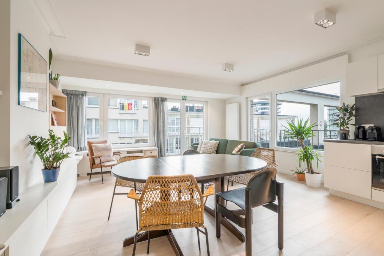 Apartament Modern And Bright Seaside App W Seaview & Terrace Ostenda Zewnętrze zdjęcie