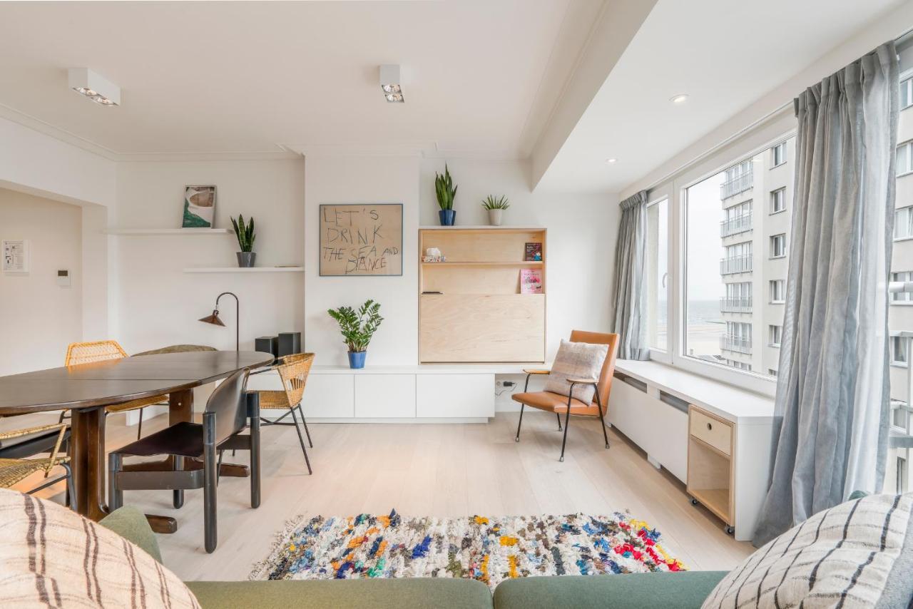 Apartament Modern And Bright Seaside App W Seaview & Terrace Ostenda Zewnętrze zdjęcie