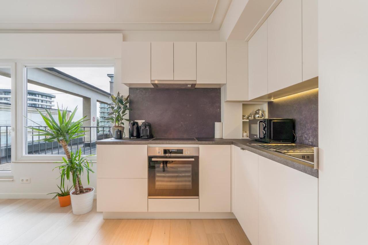 Apartament Modern And Bright Seaside App W Seaview & Terrace Ostenda Zewnętrze zdjęcie